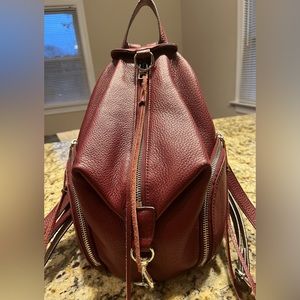 Rebecca Minkoff Julian backpack Brick/Burgundy